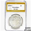 Image 1 : 1878-S Morgan Silver Dollar PGA MS66+ OBV, DMPL