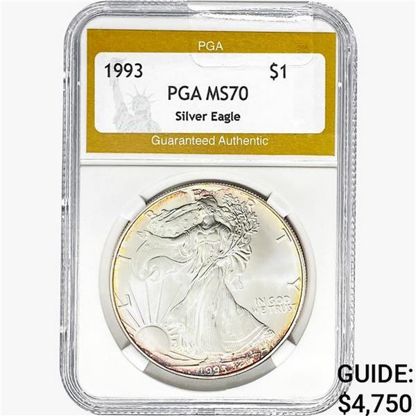 1993 Silver Eagle PGA MS70