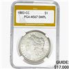 1883-CC Morgan Silver Dollar PGA MS67 PL