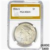 1926-S Silver Peace Dollar PGA MS64+