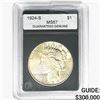 1924-S Silver Peace Dollar GG MS67