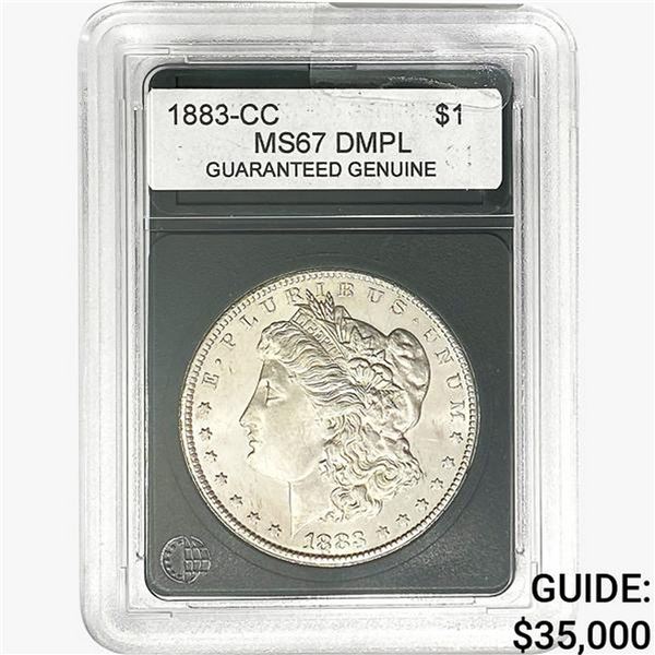 1883-CC Morgan Silver Dollar GG MS67 DMPL