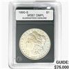 1890-S Morgan Silver Dollar GG MS67 DMPL