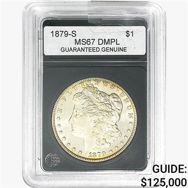 1879 Morgan Silver Dollar GG MS67 DMPL