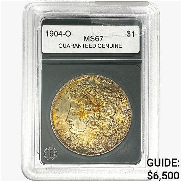 1904-O Morgan Silver Dollar GG MS67