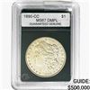 Image 1 : 1890-CC Morgan Silver Dollar GG MS67 DMPL