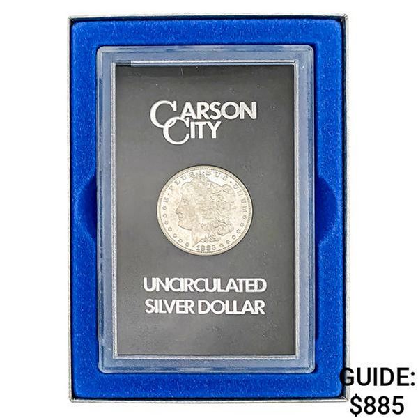 1883-CC Morgan Silver Dollar GSA