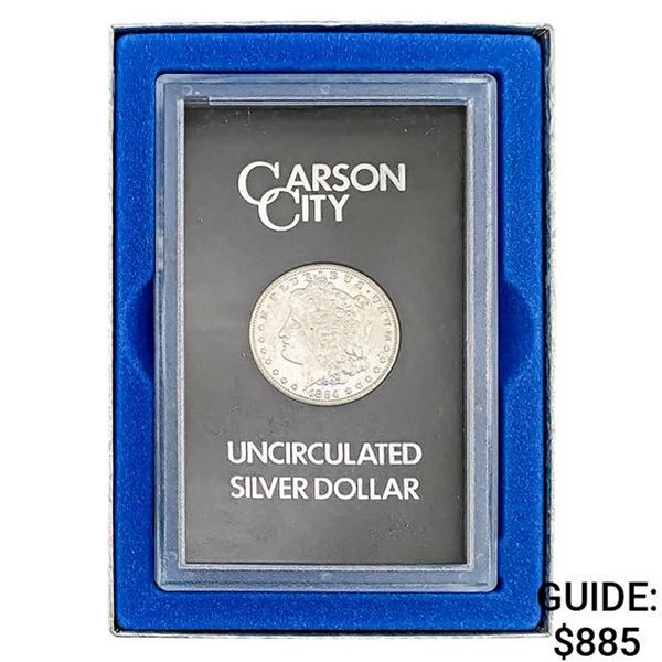 1884-CC Morgan Silver Dollar GSA