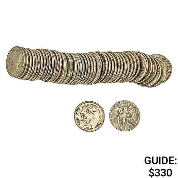 [49]1963-1964 Assorted Roosevelt Dimes