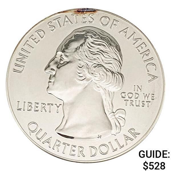 2017 5oz Silver 25C New Jersey