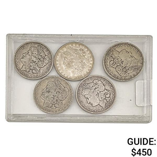 [5]1878 Morgan Silver Dollar