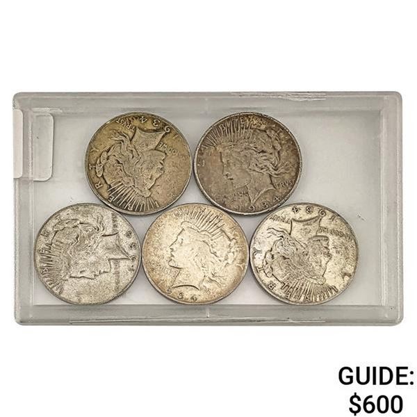 [5]1934-S VG Silver Peace Dollar
