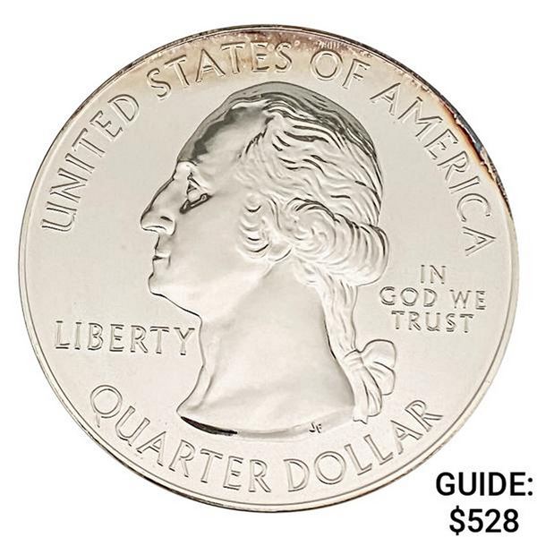 2010 5oz Silver 25C Oregon