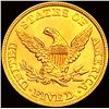 Image 2 : 1856 $5 Gold Half Eagle CHOICE BU+