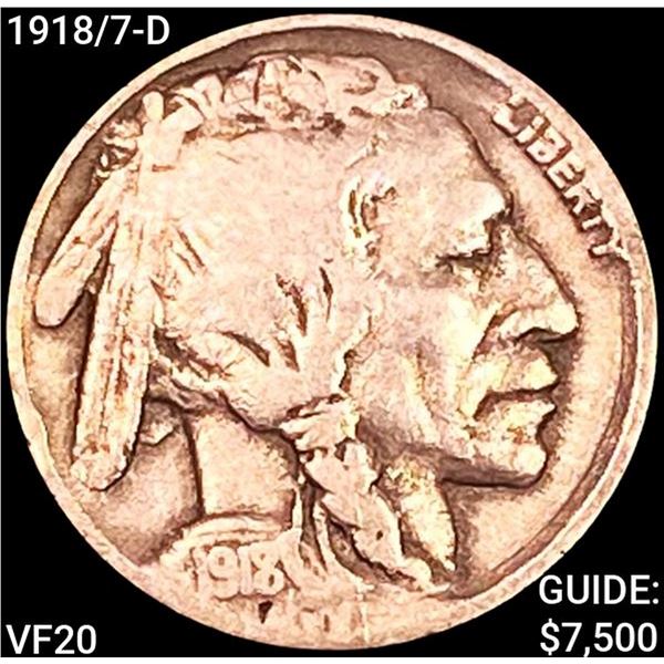1918/7-D Buffalo Nickel LIGHTLY CIRCULATED