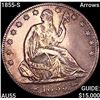 Image 1 : 1855-S Arrows Seated Liberty Half Dollar HIGH GRADE