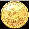 Image 2 : 1869 $2.50 Gold Quarter Eagle UNCIRCULATED