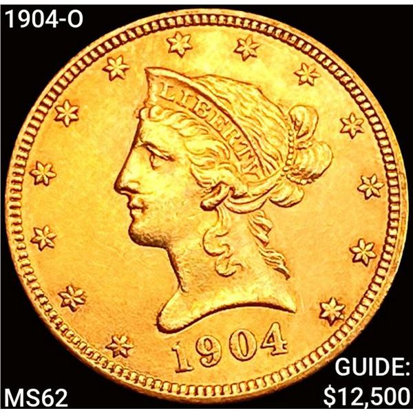 1904-O $10 Gold Eagle UNCIRCULATED