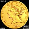 1861-S $5 Gold Half Eagle HIGH GRADE