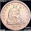 1856-S Seated Liberty Quarter CHOICE AU