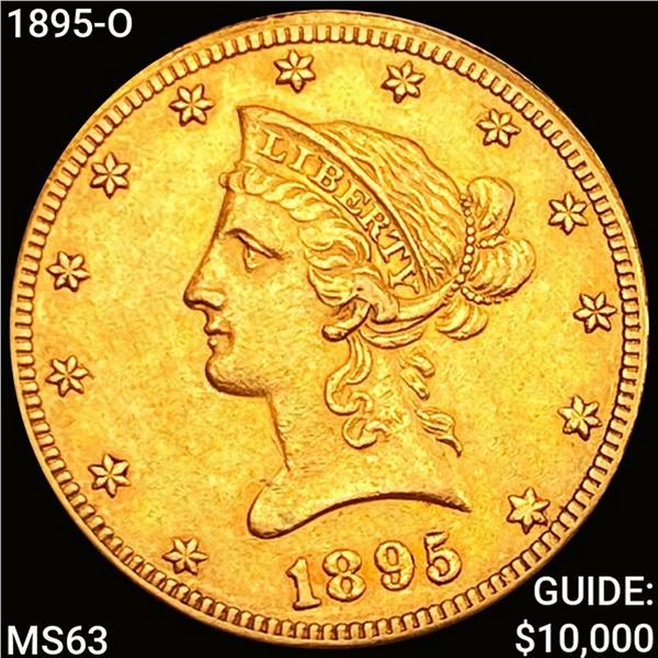 1895-O $10 Gold Eagle CHOICE BU