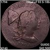 1794 Head of 93 S-18b Liberty Cap Large Cent NEARLY UNCIRCULATED
