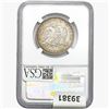 Image 2 : 1867 Seated Liberty Half Dollar NGC AU50