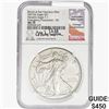 Image 1 : 2021-S Silver Eagle NGC MS70