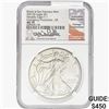 Image 1 : 2021-S Silver Eagle NGC MS70