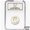 Image 1 : 1932 Washington Silver Quarter NGC MS65