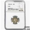 Image 1 : 1942/ 41 Mercury Silver Dime NGC F15