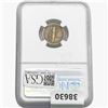 Image 2 : 1942/ 41 Mercury Silver Dime NGC F15