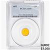 1852 Rare Gold Dollar PCGS AU58