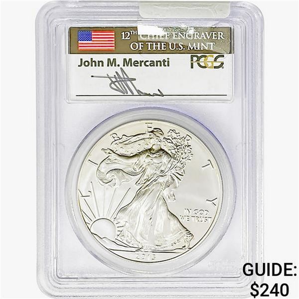 2013-W Silver Eagle PCGS MS70