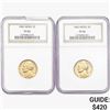 Image 1 : [2]1942 Jefferson Nickel NGC PF66