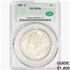 1881-S Morgan Silver Dollar CAC MS66