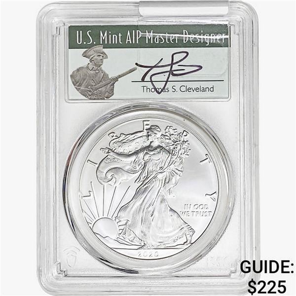 2020-S Silver Eagle PCGS MS70