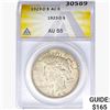 1923-D Silver Peace Dollar ANACS AU55