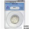 1896-S Barber Quarter ANACS FR2