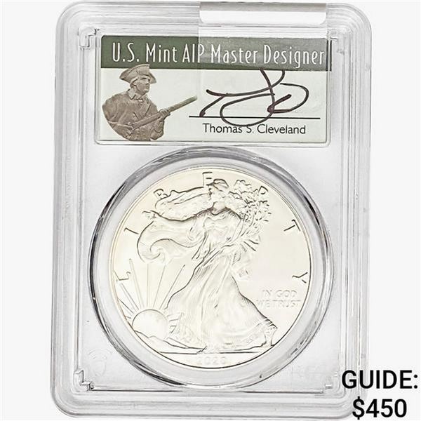 2020-S Silver Eagle PCGS MS70