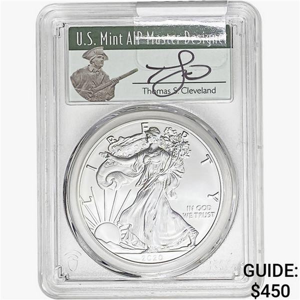 2020-S Silver Eagle PCGS MS70