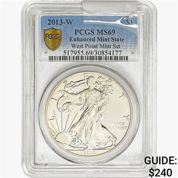 2013-W Silver Eagle PCGS MS69