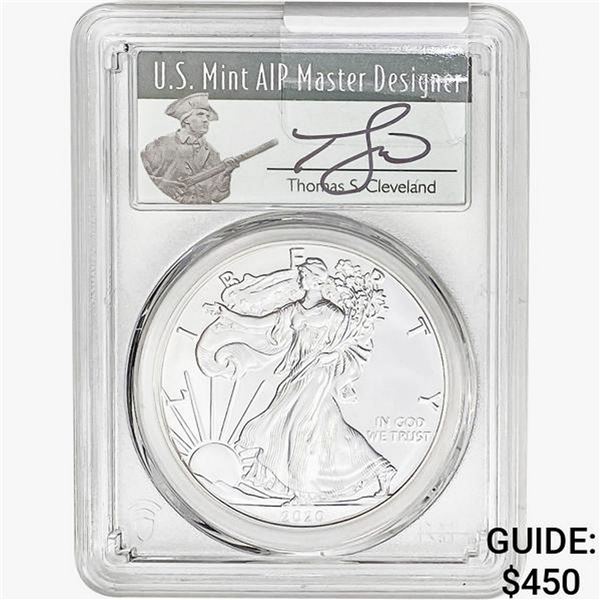 2020-S Silver Eagle PCGS MS70