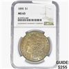 Image 1 : 1890 Morgan Silver Dollar NGC MS63