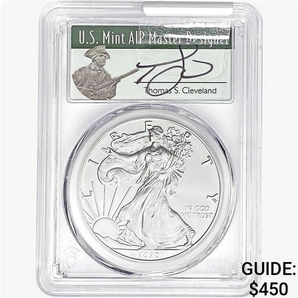2020-S Silver Eagle PCGS MS70