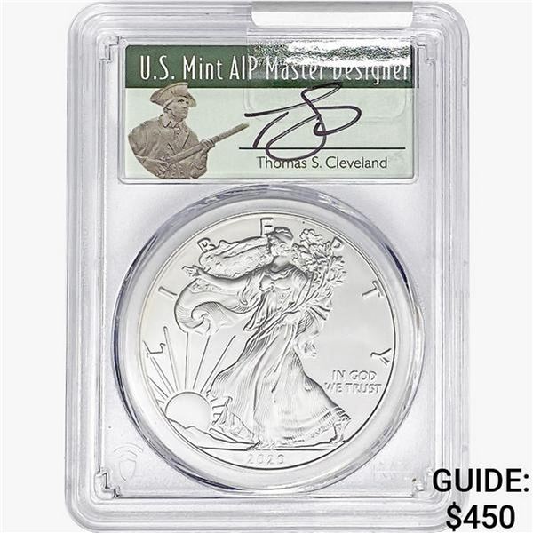 2020-S Silver Eagle PCGS MS70