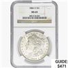 Image 1 : 1884-O Morgan Silver Dollar NGC MS65