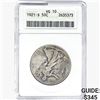 1921-S Walking Liberty Half Dollar ANACS VG10