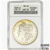 1878 7/8TF Morgan Silver Dollar ANACS MS64 VAM-33 Weak
