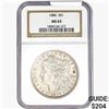 1886 Morgan Silver Dollar NGC MS63
